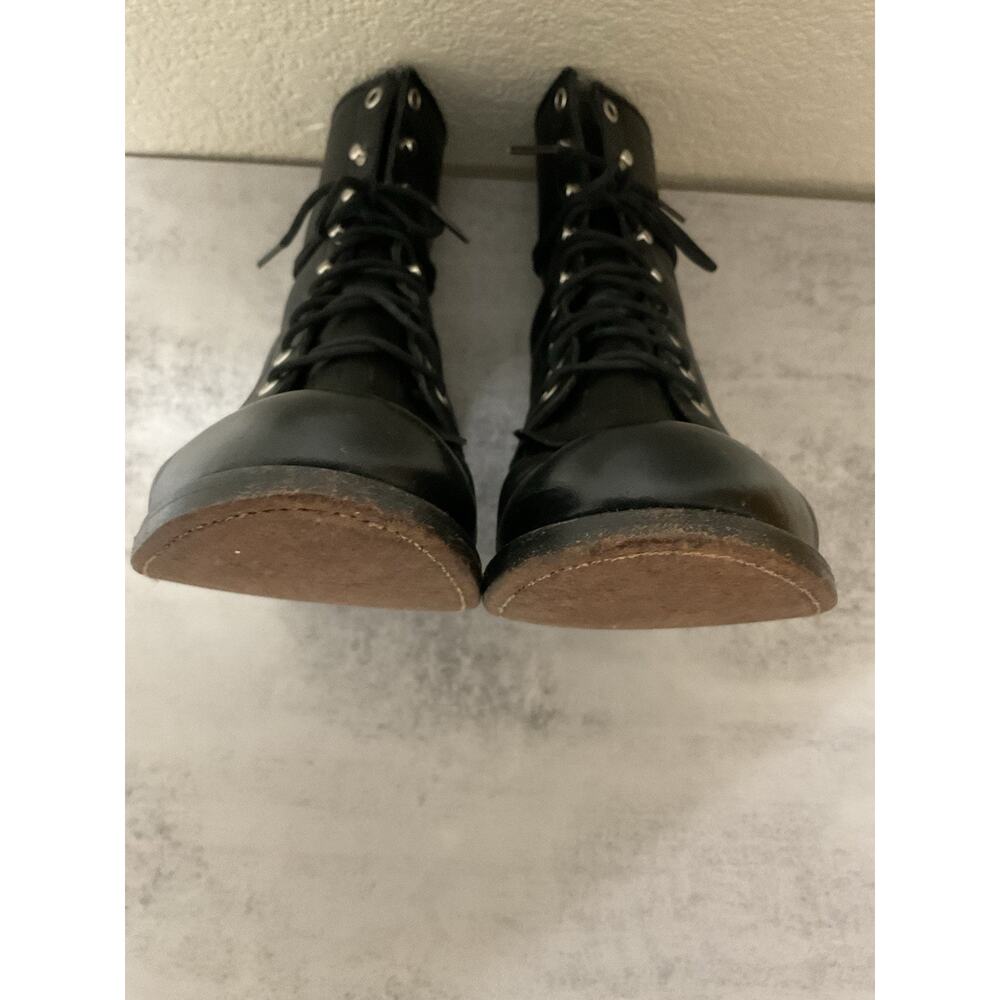Justin Boots Black Ankle Boots - Picture 13 of 13